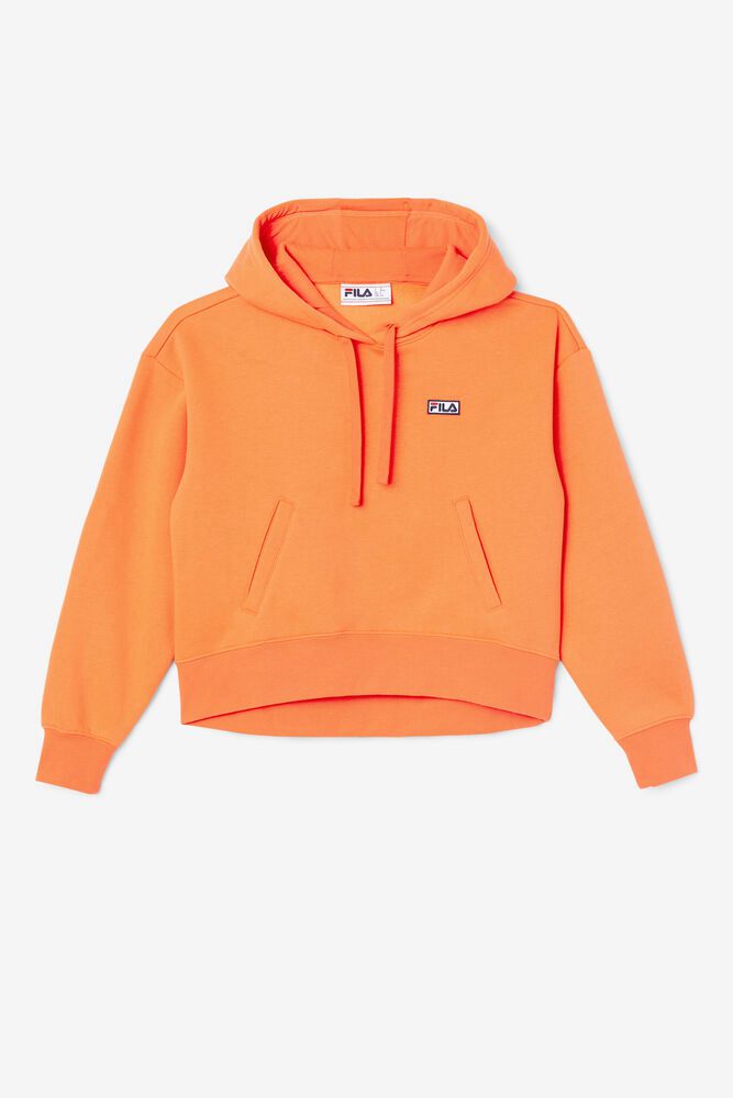 Fila Hoodie Womens Orange - Marina - Philippines 5243687-TB